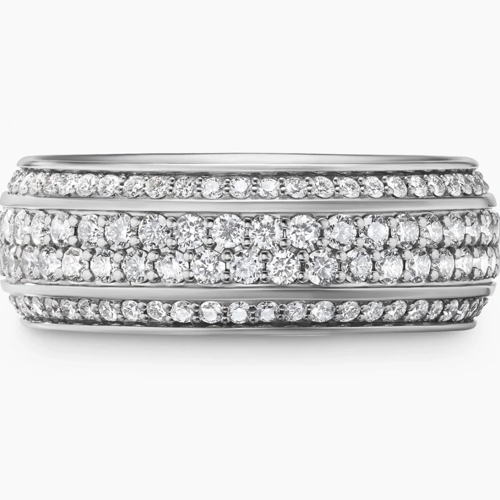 David Yurman Streamline Beveled Band Ring - Picture 1 of 4